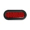 Abrams 6" Oval - 24 LED Red Stop Brake Tail Turn Trailer Light TTL-O24-R - alternate 1